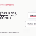 What Is the Opposite of ‘polite’?