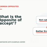 What Is the Opposite of ‘accept’?