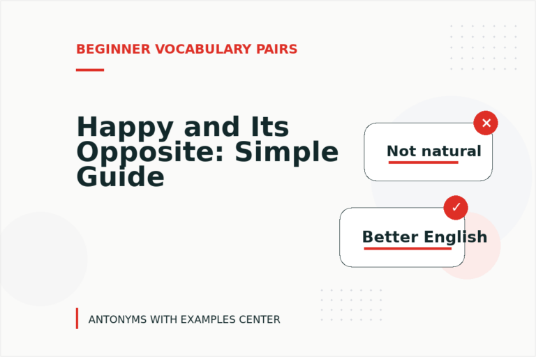 Happy and Its Opposite: Simple Guide Happy and Its Opposite: Simple Guide