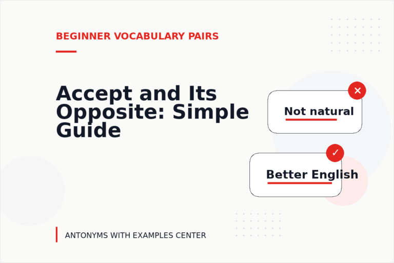 Accept and Its Opposite: Simple Guide
